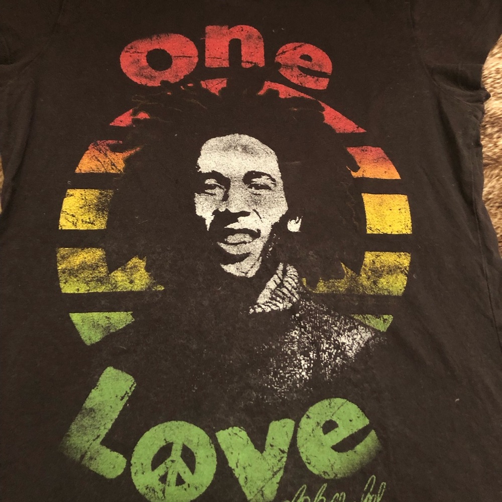Bob Marley short sleeve shirt